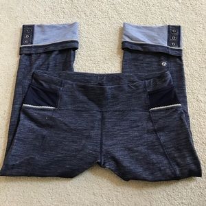 Very Unique Lululemon Crops size 10